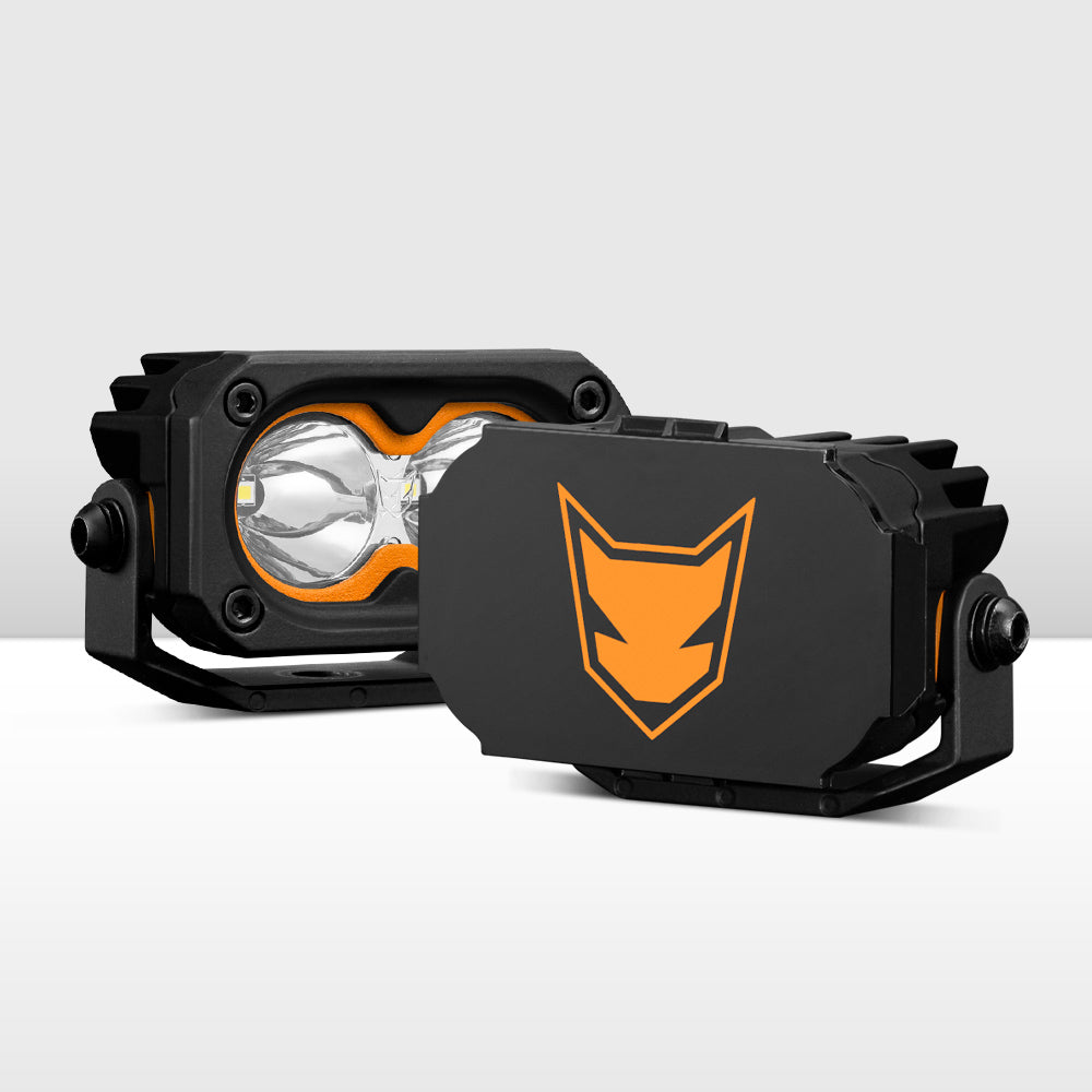 LIGHTFOX Pair 3inch Cygnus-2 Osram LED Pod Lights