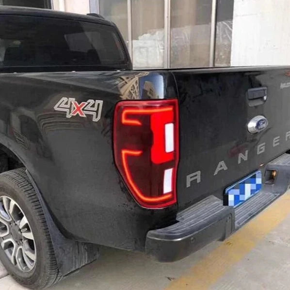 Ford Ranger 2012+ LED Taillights Smoked