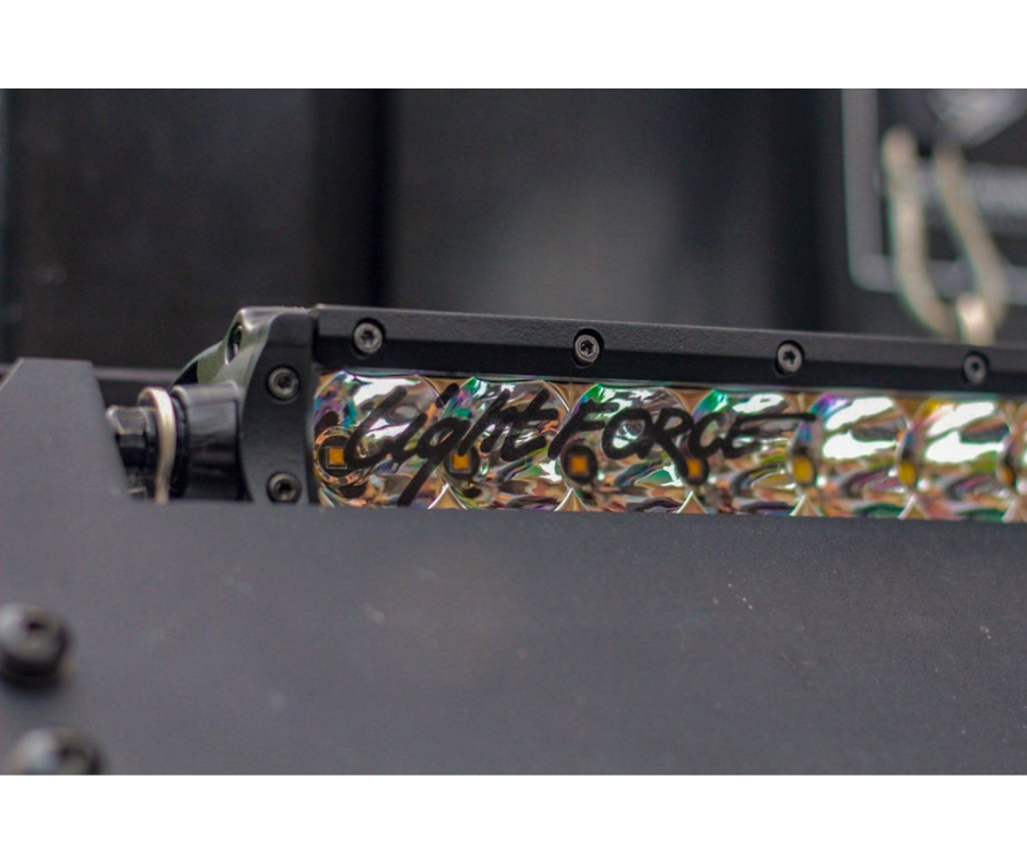 Lightforce - 40" Single Row DUAL WATTAGE Light Bar Incl Harness