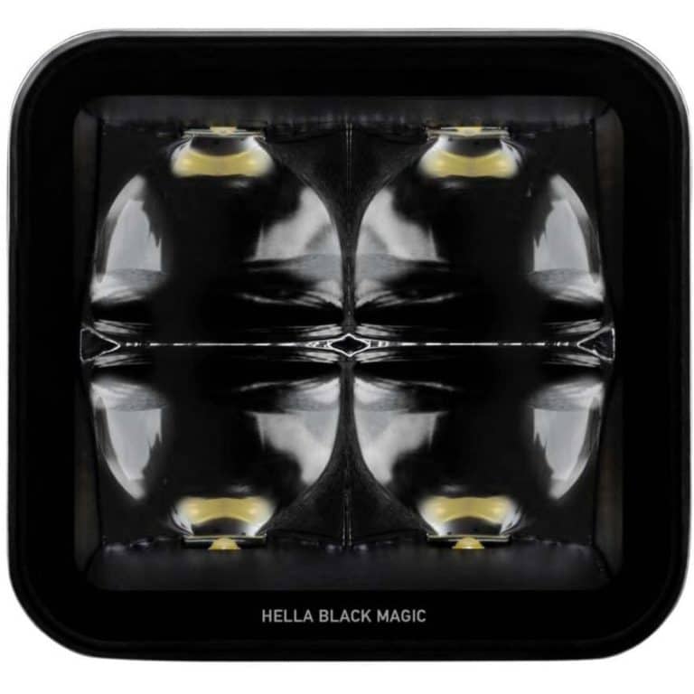 Hella LED Black Magic 3.2″ Cube Kit – (Spot)