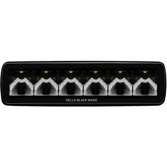 Hella Black Magic LED Mini Lightbar 6.2˝ Single (Spot)