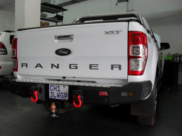 FORD RANGER 2012 to 2023: ROCKER REAR REPLACEMENT BUMPER