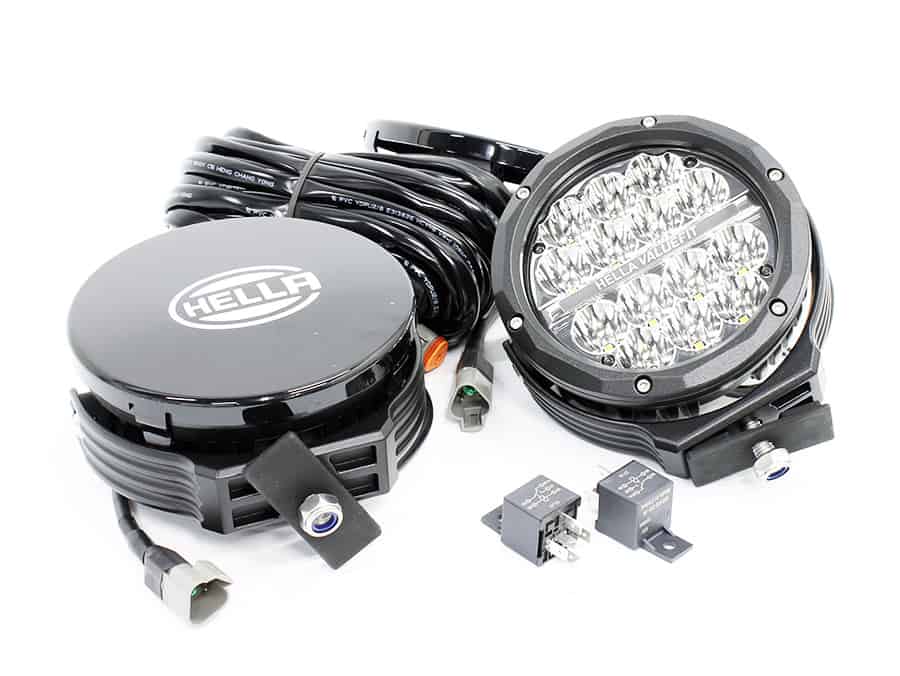 Hella ValueFit Supernova 6” LED Auxiliary Spotlights PAIR