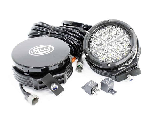 Hella ValueFit Supernova 6” LED Auxiliary Spotlights PAIR