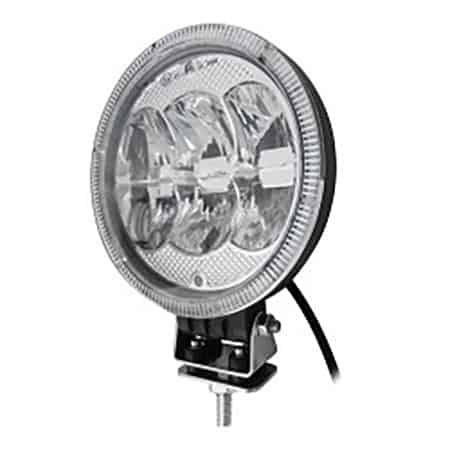 Hella ValueFit 7” Driving Light with Celuis Ring (Single)