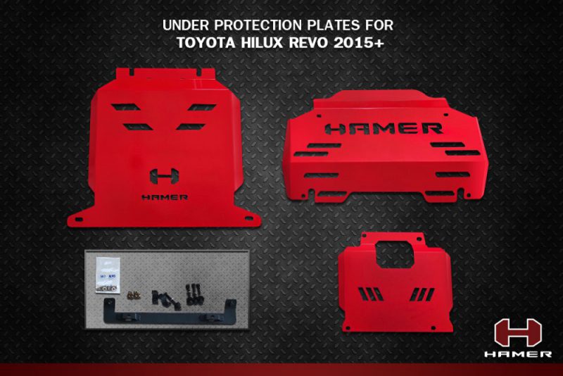 Toyota Hilux Revo 2015+ 3 Piece Underbody Protection
