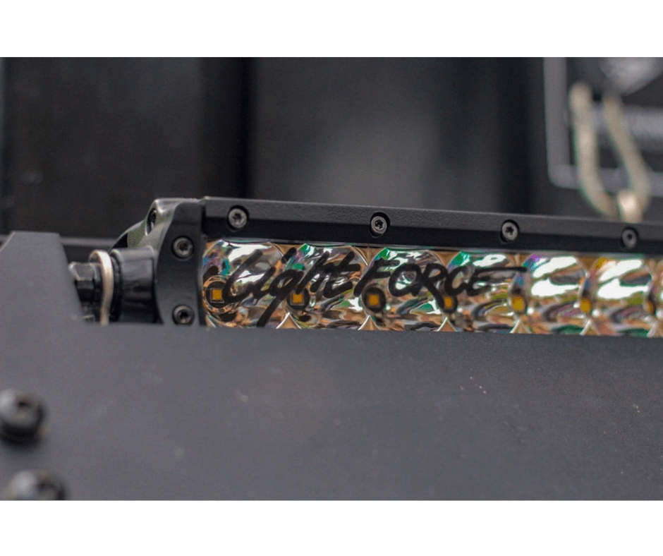 Lightforce - 20" Single Row Light Bar COMBO Incl Harness - Offroad Lights - Go-4LO