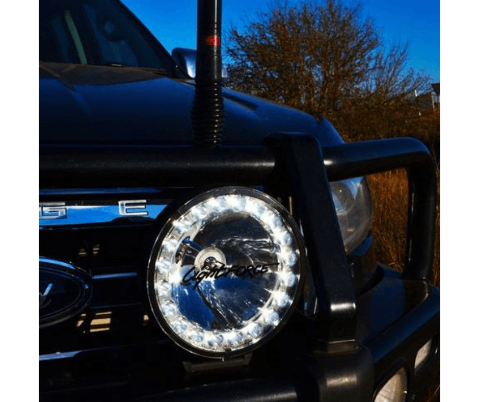 Lightforce - 70w HID & LED 230mm Driving Light Hybrid (Each) - Offroad Lights - Go-4LO