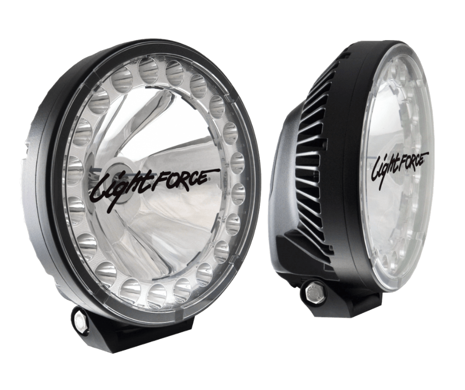 Lightforce - 70w HID & LED 230mm Driving Light Hybrid (Each) - Offroad Lights - Go-4LO