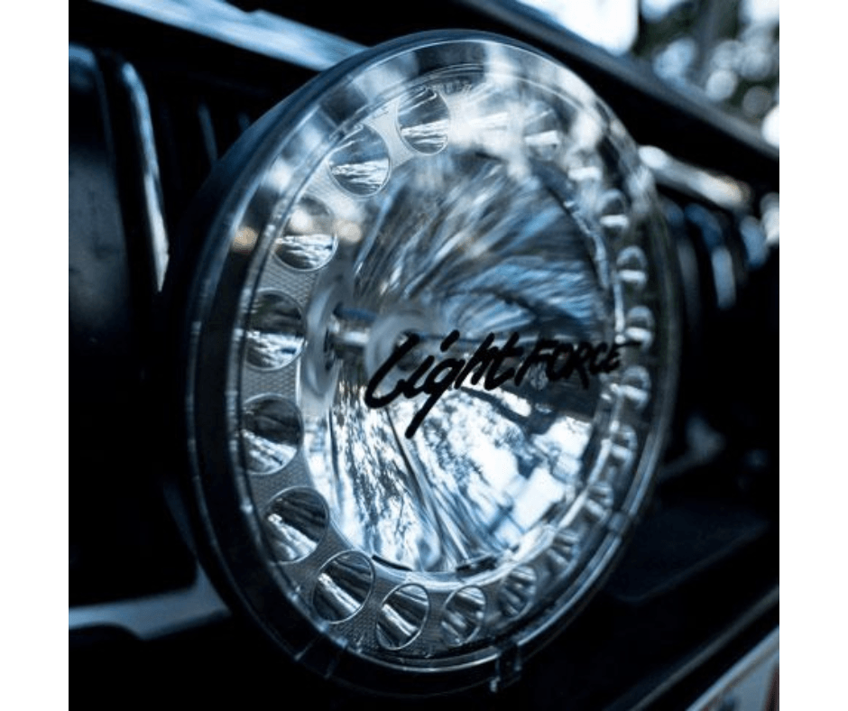 Lightforce - 70w HID & LED 230mm Driving Light Hybrid (Each) - Offroad Lights - Go-4LO