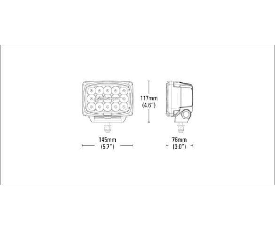 Lightforce - Striker Professional Edition LED Driving Light Kit - Offroad Lights - Go-4LO