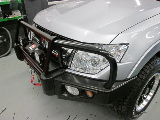 MITSUBISHI PAJERO 2007+ MCC POST TYPE BUMPER REPLACEMENT BULLBAR - Bumper - Go-4LO