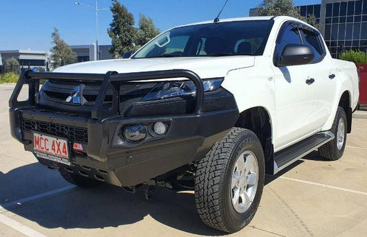 MITSUBISHI TRITON MR SERIES 2019 to current POST TYPE BUMPER REPLACEMENT BULLBAR - Bumper - Go-4LO