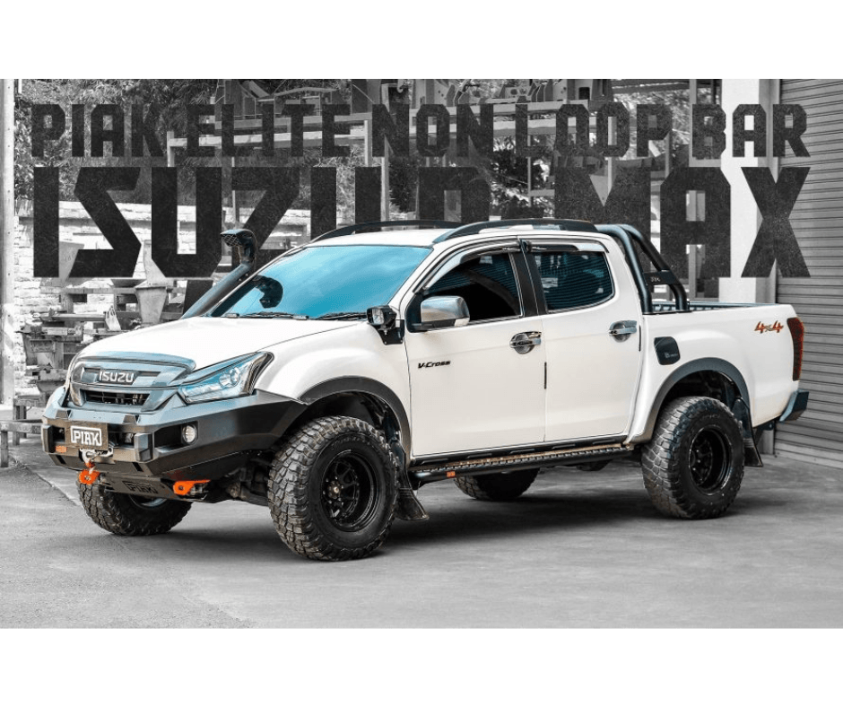 Piak No Loop Bumper - Isuzu D-Max 2017 up to 2021 - Front Replancement Bumper - Go-4LO