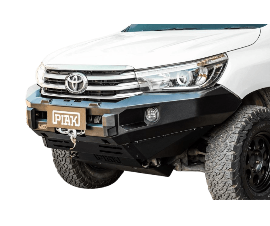 Piak No Loop Bumper - Toyota Hilux 2015 to 2018 (Revo) - Front Replancement Bumper - Go-4LO