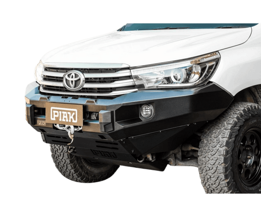 Piak No Loop Bumper - Toyota Hilux 2015 to 2018 (Revo) - Front Replancement Bumper - Go-4LO