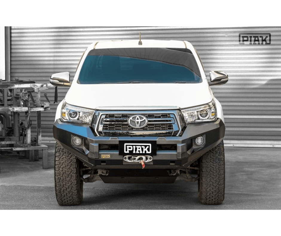 Piak No Loop Bumper - Toyota Hilux 2018 Rocco (Face Lift) - Front Replancement Bumper - Go-4LO