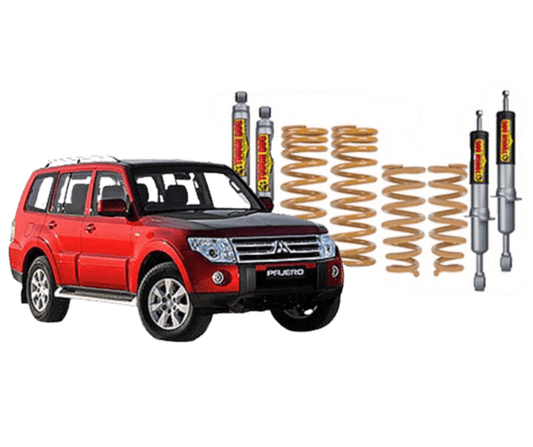 Tough Dog Suspension - Mitsubishi Pajero (SW) NM, NP, NS, NT 5/00 on - 4x4 Suspension Kits - Go-4LO