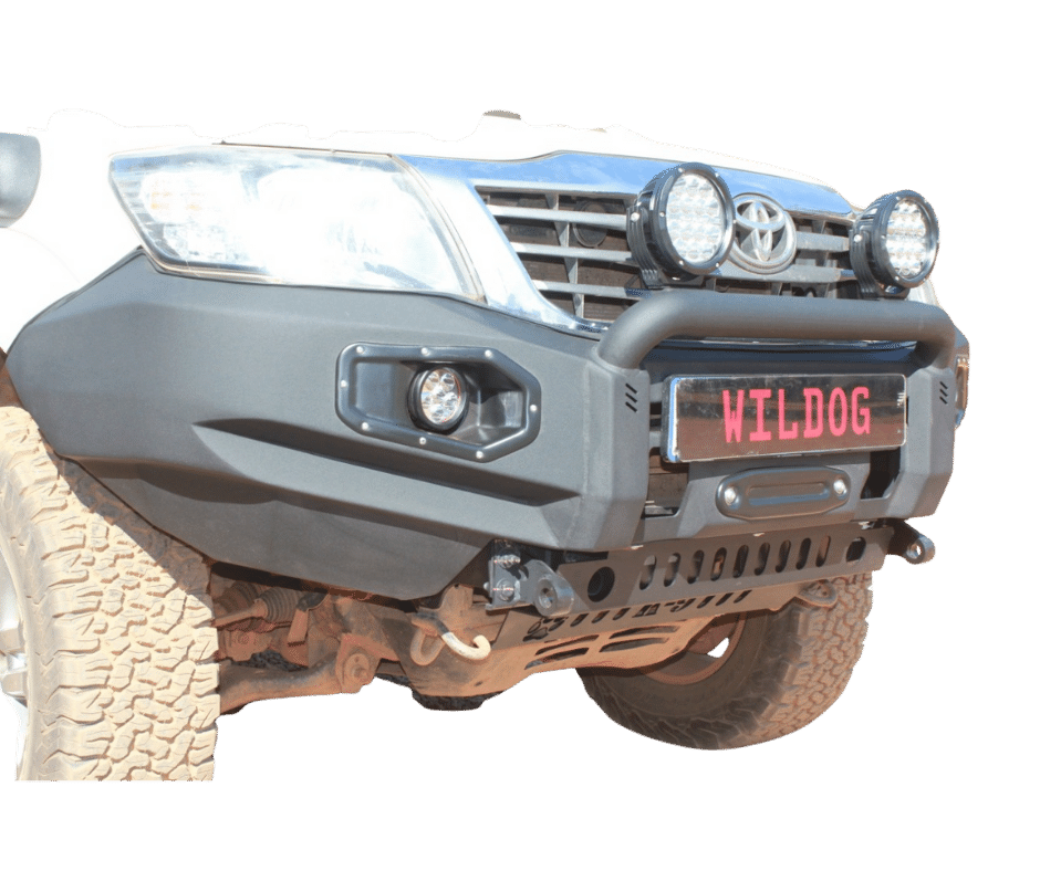 Toyota Hilux 2011 to 2015 - Front Replacement Bumper K9 - Fornt Replancement Bumper - Go-4LO