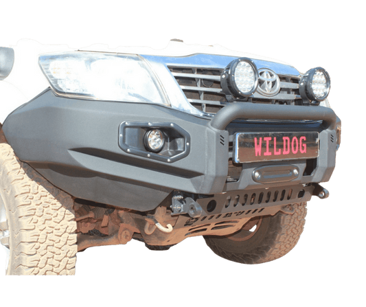 Toyota Hilux 2011 to 2015 - Front Replacement Bumper K9 - Fornt Replancement Bumper - Go-4LO
