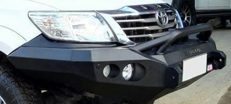 TOYOTA HILUX D4D 2011-2016 MCC LOW LOOP ROCKER FRONT BUMPER REPLACEMENT BULLBAR - Bumper - Go-4LO