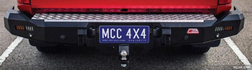 Toyota Hilux GD6 2016 to current - Rear Replacement Bumper - Bumper - Go-4LO