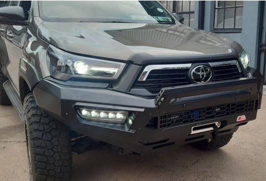 TOYOTA HILUX GD6 2020 to CURRENT LEGEND or RAIDER MCC ALLOY PEGASUS STYLE BUMPER REPLACEMENT BULLBAR - Bumper - Go-4LO