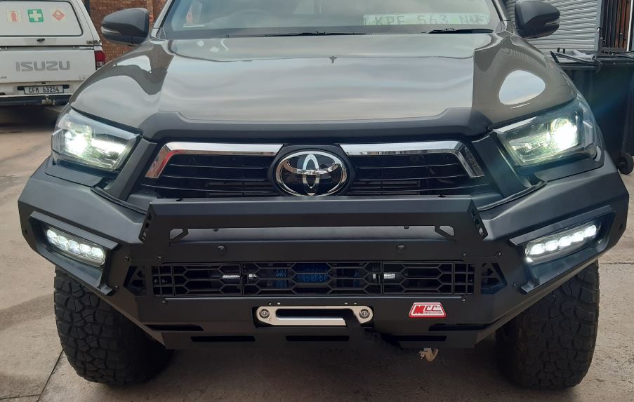 TOYOTA HILUX GD6 2020 to CURRENT LEGEND or RAIDER MCC ALLOY PEGASUS STYLE BUMPER REPLACEMENT BULLBAR - Bumper - Go-4LO