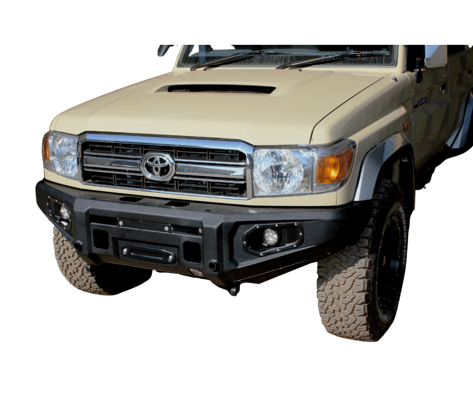 Toyota Land Cruiser 70 Series - Alpha Front Replacement Bumper - Fornt Replancement Bumper - Go-4LO