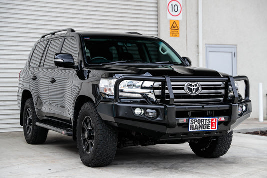 TOYOTA LANDCRUISER 200 SERIES 2016 to current: POST TYPE BUMPER REPLACEMENT BULLBAR (Bumper cut) - Bumper - Go-4LO