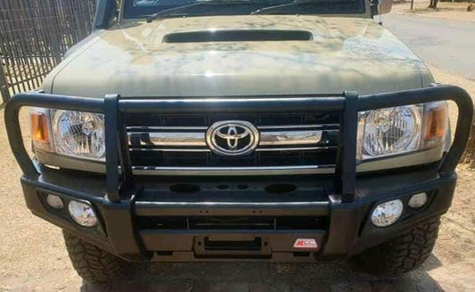 Toyota Landcruiser 76/78/79 Series 2007 to current- Front Replacement Bumper - Bumper - Go-4LO
