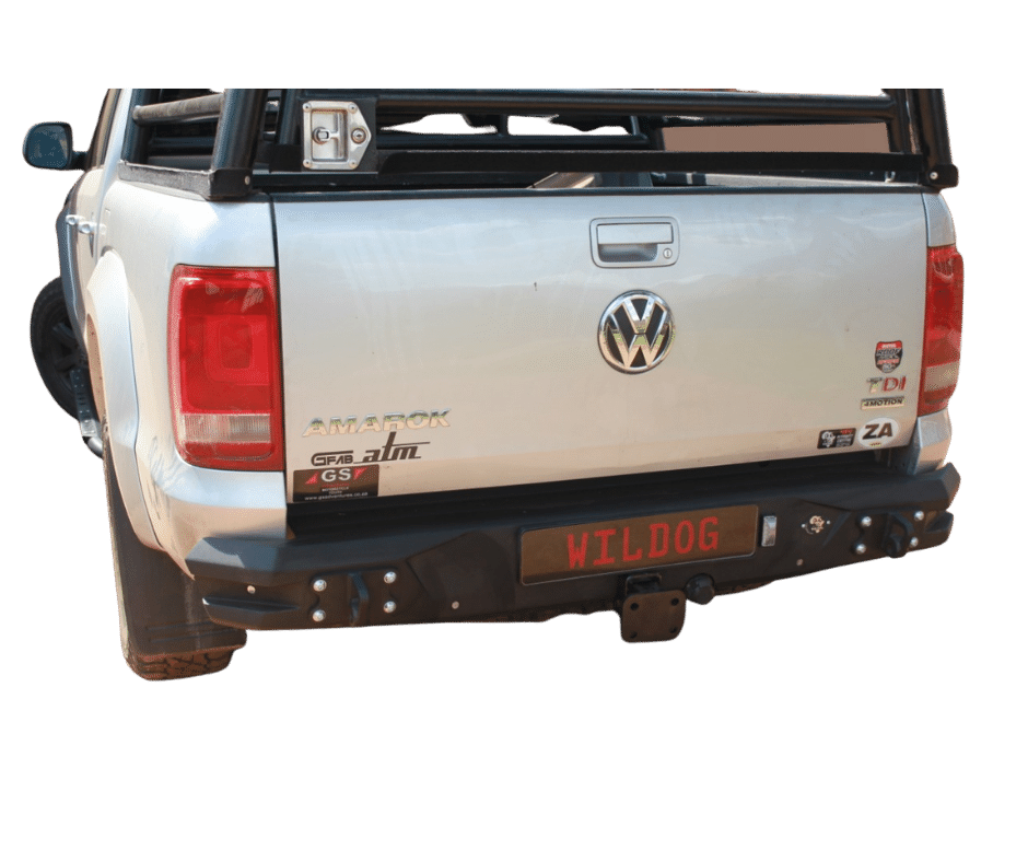 Volkswagen Amarok - Alpha Rear Replacement Bumper - Rear Replacement Bumper - Go-4LO