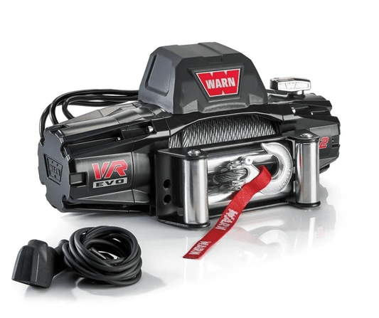 Warn VR EVO 12 000LB (5400KG) Winch 12V Steel Cable - Winch - Go-4LO