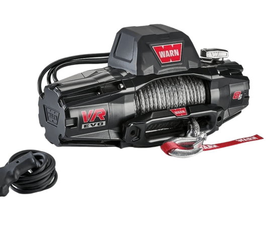 Warn VR EVO S 8000LB (3600KG) Winch 12V Synthetic Rope - Winch - Go-4LO