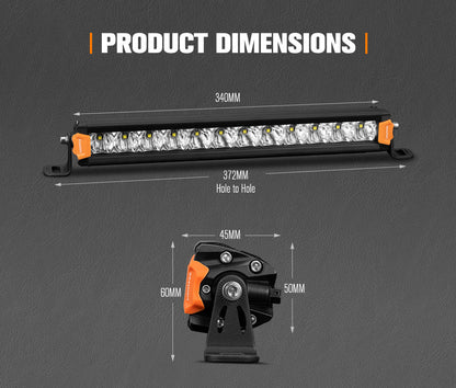 Lightfox Vega Series 14inch Osram LED Light Bar