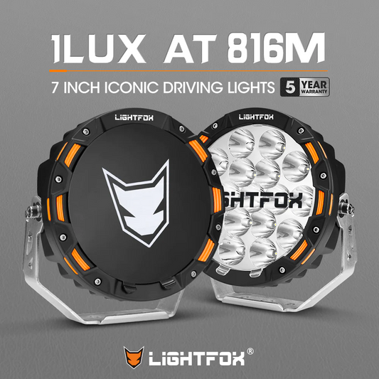 LIGHTFOX OSRAM Driving Spot Lights LED 7inch