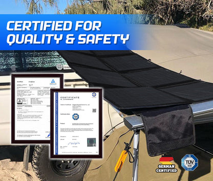 Atem Power 12V 200W Folding Solar Panel Blanket