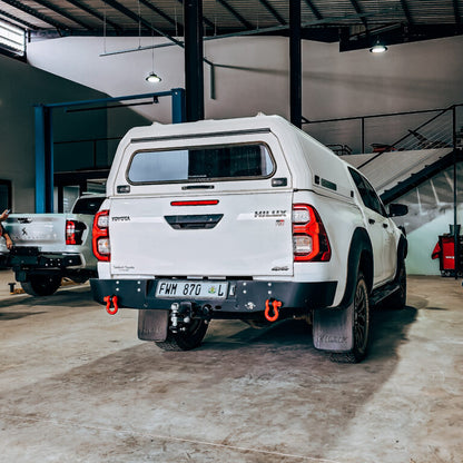 Toyota Hilux 2016 to 2022 - Rear Replacement Bumper