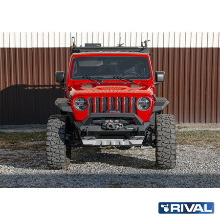 Rival 4x4 Front Bumper Jeep Wrangler 2007-2018; 2017-2021; 2021-