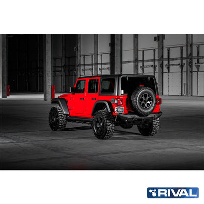 Rival 4x4 Rear Bumper Jeep Wrangler 2017-2021; 2021-