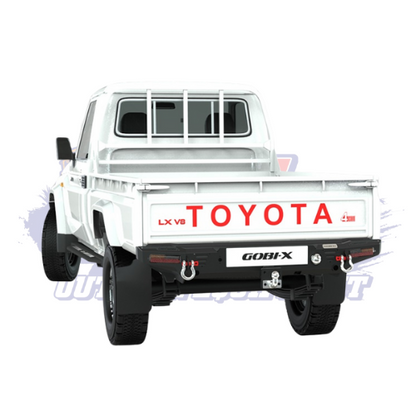 Toyota Land Cruiser 79 - Gobi-X Rear Stealth Bumper