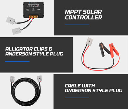 Atem Power 12V 300W Folding Solar Panel Blanket