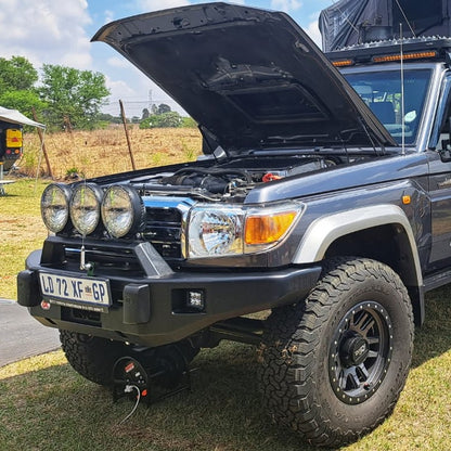 Toyota Land Cruiser 70 Series – Opposite Lock Single Loop Bar