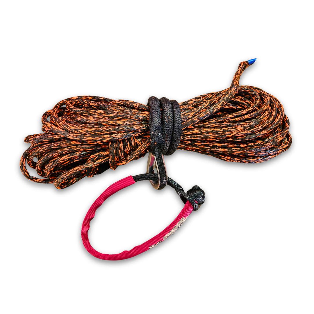 Premium 10-Ton Winch Line 25 Meters (21 000 LBS) + Soft-Shackle