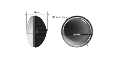 STEDI Homage 5.75" Black 5700K (PAIR)