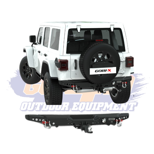 Jeep Wrangler Sahara - Gobi-X Rear Stealth Bumper