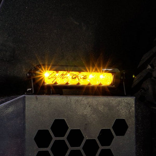 Lightforce 6" Single Row Viper Amber LED Light Bar