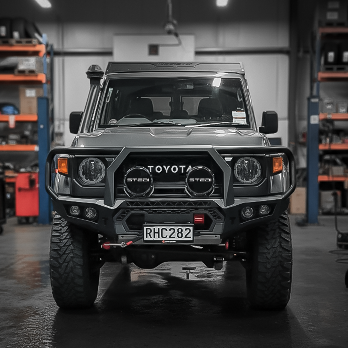 Rockarmor GT Bull Bar - Suits Facelift Toyota 76 / 78 / 79 Series Landcruiser 2024+
