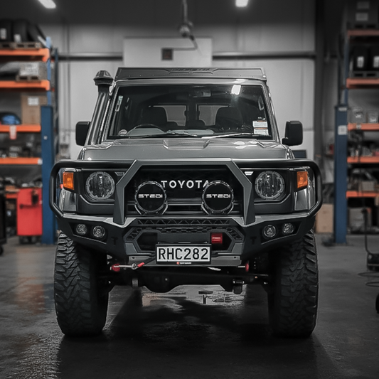 Rockarmor GT Bull Bar - Suits Facelift Toyota 76 / 78 / 79 Series Landcruiser 2024+