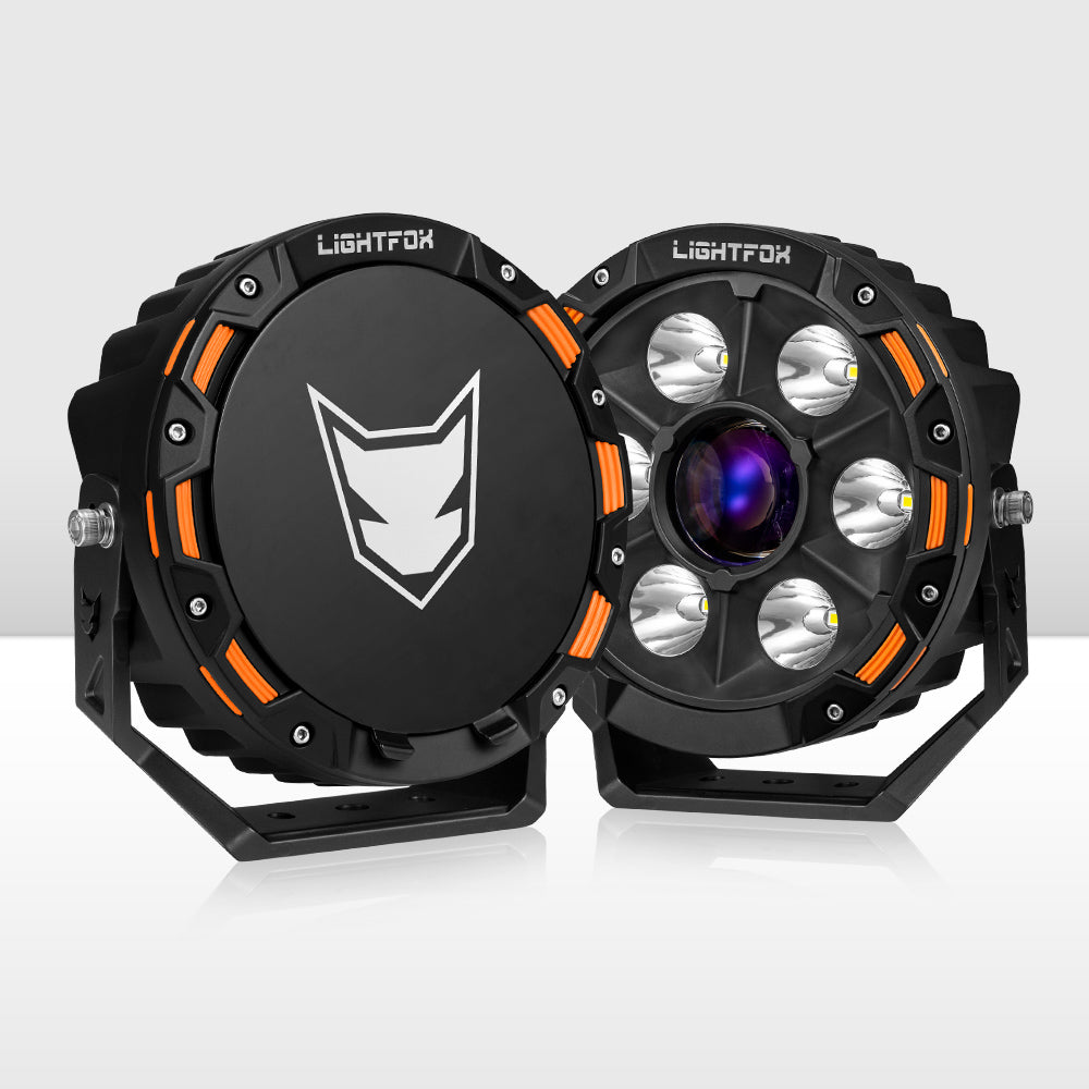 LIGHTFOX 7inch Osram Laser LED Driving Lights